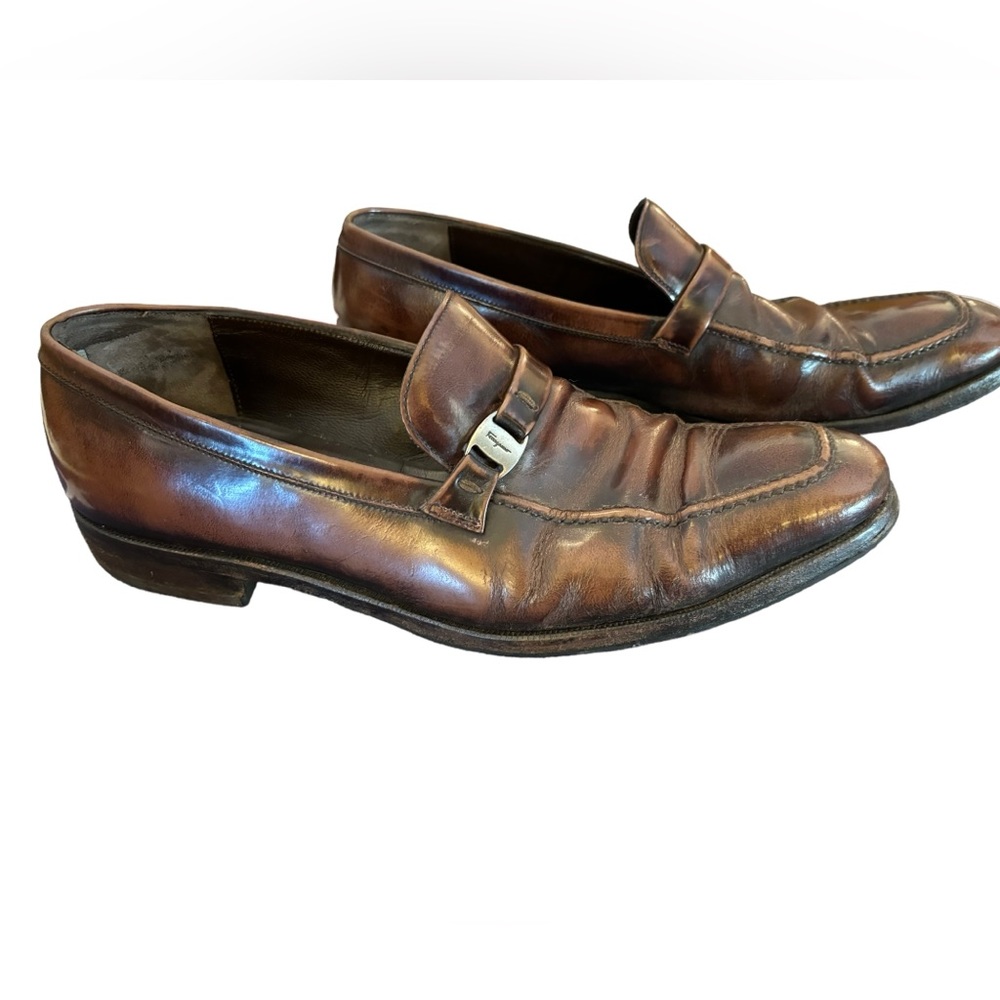 Ferragamo Men’s Brown‎ Loafers Size 9